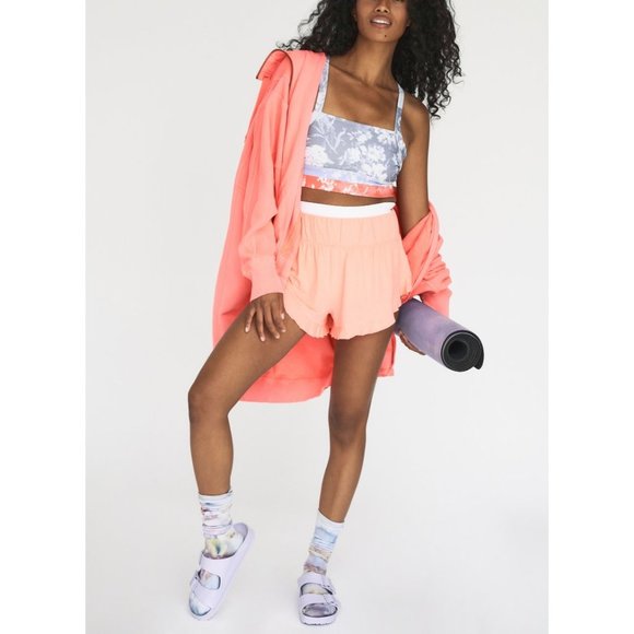 🎉LAST CHANCE🎉 NWT FP Movement Print Wave Rider Bra / Twilight Combo - Picture 4 of 6